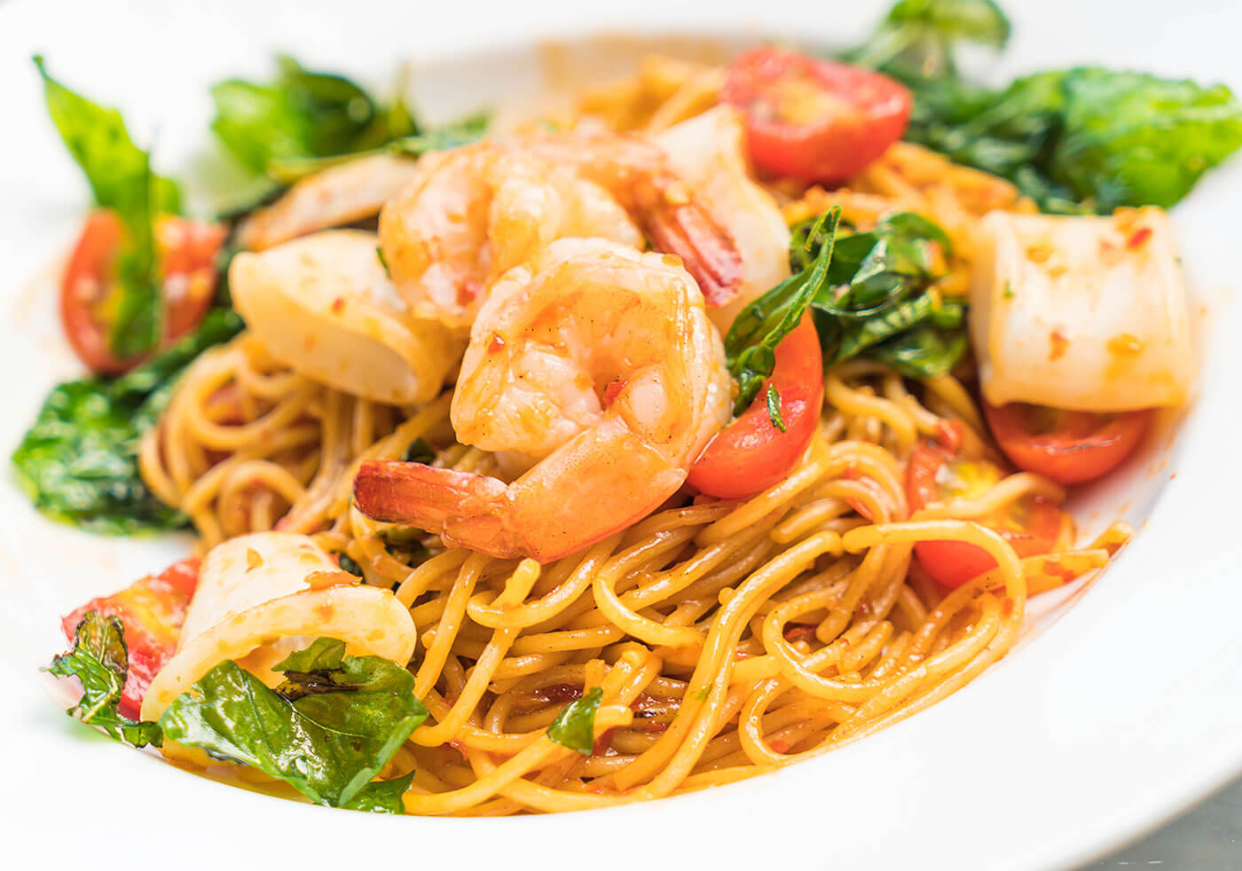 spaghetti mit Garnelen und Pesto – Zellgesundheit – als Grundlage des ...